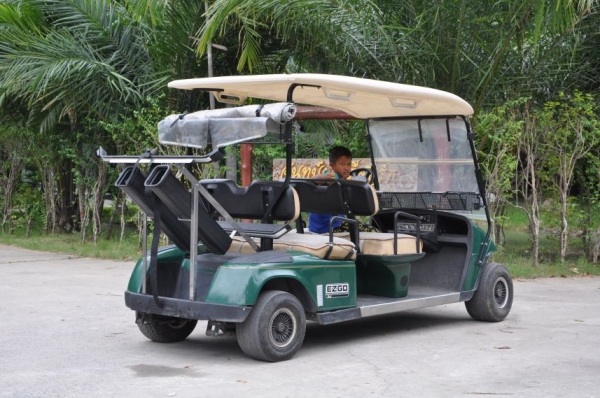 (ท้าพิสูจน์)ขายรถกอล์ฟ EZGOไฟฟ้า4ที่นั่ง สภาพสวยเดิมจากญี่ปุ่นยังไม่เคยใช้งานในไทย 68,000เท่านั้น!!