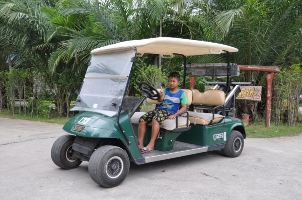 (ท้าพิสูจน์)ขายรถกอล์ฟ EZGOไฟฟ้า4ที่นั่ง สภาพสวยเดิมจากญี่ปุ่นยังไม่เคยใช้งานในไทย 68,000เท่านั้น!!