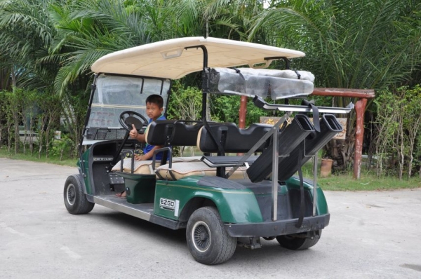 (ท้าพิสูจน์)ขายรถกอล์ฟ EZGOไฟฟ้า4ที่นั่ง สภาพสวยเดิมจากญี่ปุ่นยังไม่เคยใช้งานในไทย 68,000เท่านั้น!!