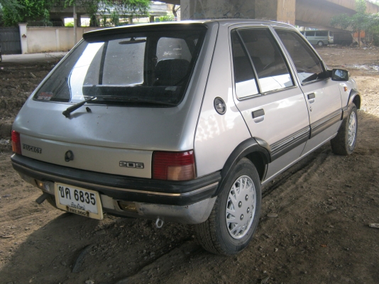 ขายเปอย์โย205ปี96รถบางสวยเดิมๆพร้อมขับ38000