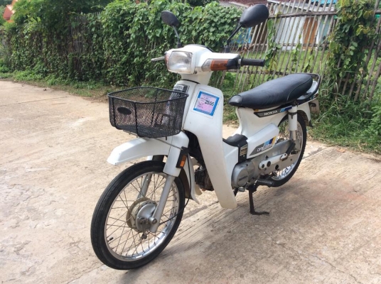ดรีมคุรุสภาสีขาวอวบๆทะเบียนโอนเดิมๆราคาถูก14500บาท