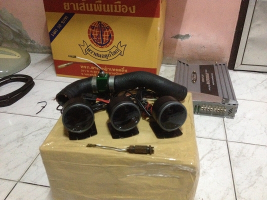 ขาย เกจ์วัด เรสเทค จำนวน3ตัว อุปกรณ์ครบพร้อมติดตั้ง 1วัดความร้อนหม้อน้ำ 2วัดความร้อนน้ำมันเครือง 3 วัดแบต ราคา1500บาท โทร0924462525โส