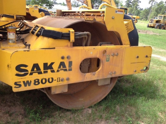 รถบดญี่ปุ่นหน้าเหล็กหลังเหล็ก SAKAI SW800-2 2008y 3,478h รุ่น2 สภาพสวยมาก สอบถามเพิ่มเติ่มโทรมาครับ สต๊อคญี่ปุ่น ผู้ซื้อต้องนำเข้าเอง โอนเงินทั้งหมด