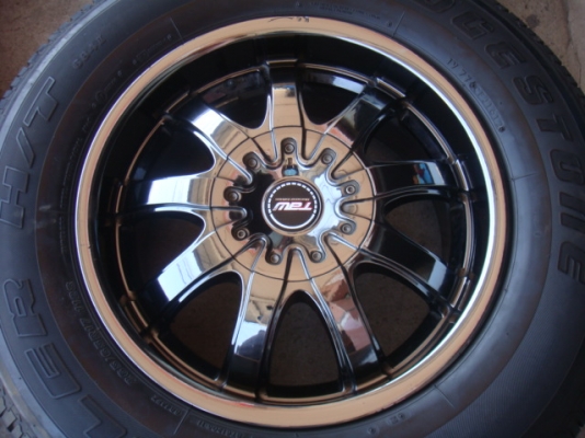 BLACK CHROME 6 รู กะบะ ยกสูง