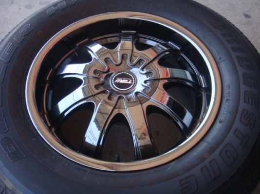 BLACK CHROME 6 รู กะบะ ยกสูง