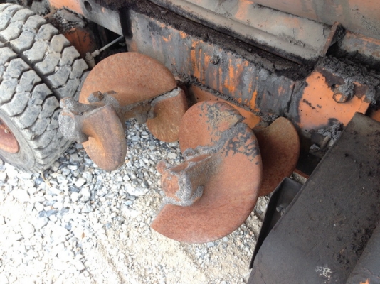 รถปูยาง ล้อยาง HANTA AF300WHS เก่าญี่ปุ่นแท้