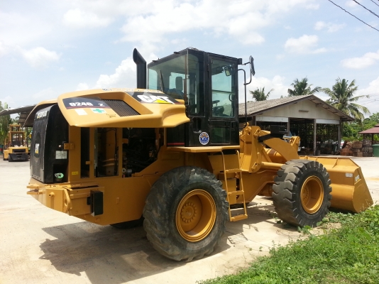 รถตักล้อยาง CAT924G-Z รุ่นใหม่ บุ๋งกี๋ 1.8  คิว มือสองจากญี่ปุ่นแท้ๆ นำเข้าเอง