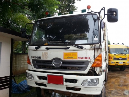 ขายHino mega  serie500 /344 ปี54 ดัมหิน  รถวิ่ง130000กม.ขายด่วน