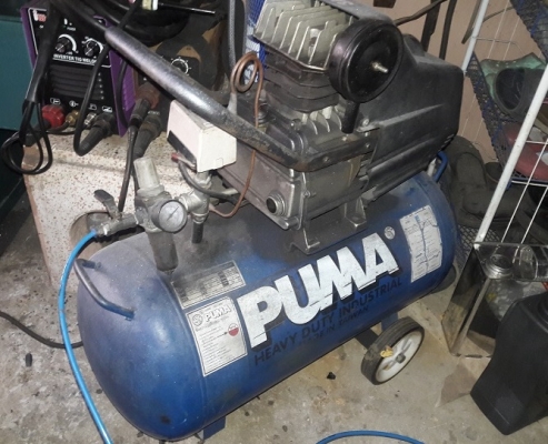 ขายปั๊มลม PUMA 3HP ถัง 50ลิตร