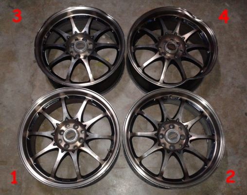 ล้อ,CE28 17X7 4รู100-114.3 ปรกติ2ล้อ ซ่อม2ล้อ ชุดละ 3,200