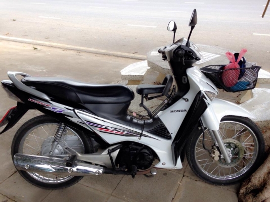 ขายเวฟ125คาบบบรถแม่บ้านใช้จ่ายตลาดสถาพเดิมเดิม