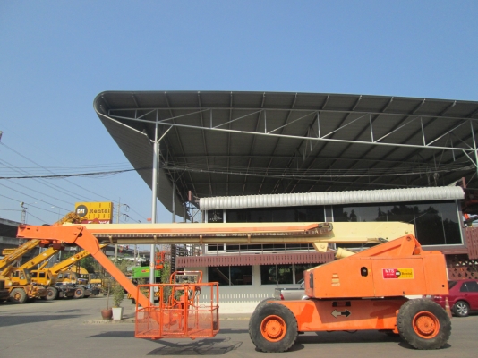 บริการให้เช่ารถกระเช้า JLG รายวัน รายสัปดาห์ รายเดือน หลายรุ่น ทั้ง บูมหักศอก บูมตรง ขากรรไกร ราคาถูก