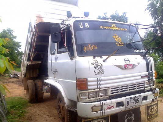 หกล้อดั้ม HINO-HO6c รถสภาพดีสวยเดิมมากๆครับ พร้อมใช้งาน ทะเบียนพร้อมโอน