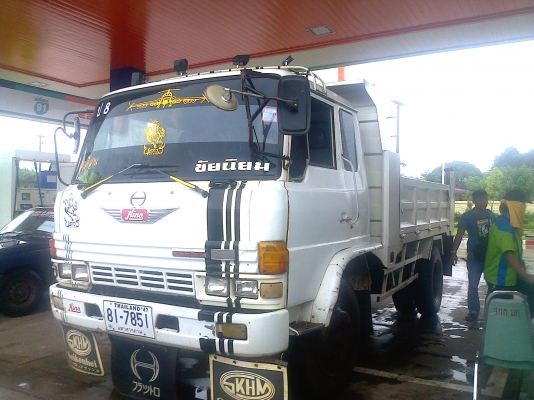 หกล้อดั้ม HINO-HO6c รถสภาพดีสวยเดิมมากๆครับ พร้อมใช้งาน ทะเบียนพร้อมโอน