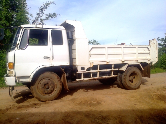 หกล้อดั้ม HINO-HO6C รถสภาพดีมากเดิมๆ ทะเบียนพร้อมโอน