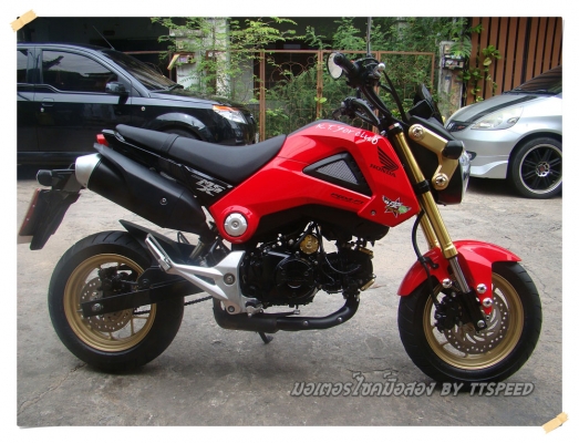 ขาย MSX 125 จดปี 56 รถบ้านมือเดียวสภาพสวย