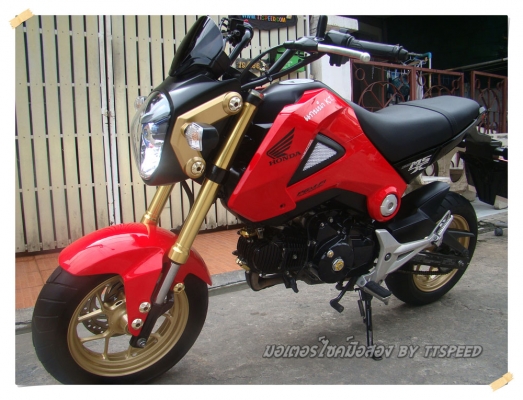 ขาย MSX 125 จดปี 56 รถบ้านมือเดียวสภาพสวย