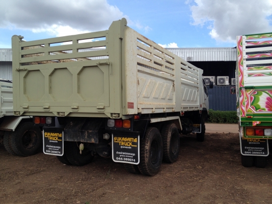 ขาย 10 ล้อ FUSO เครื่อง 260 แรงม้ากระบะดั้มพ์ดินครับ พร้อมเก็บงานพร้อมเล่ม