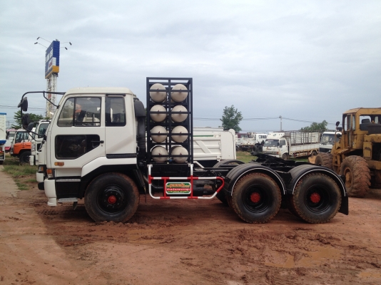 ขายหัวลาก UD เครื่อง แดวู 340 แรงม้าระบบ NGV พร้อมเล่มเก็บงารนใหม่หมดสวยๆๆ