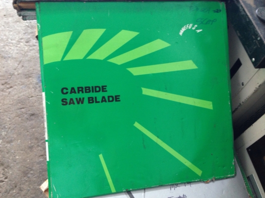 ขายใบเลื่อย Carbide มือสอง 20 นิ้ว 18 นิ้ว 12 นิ้ว สภาพสวย พร้อมใช้งาน
