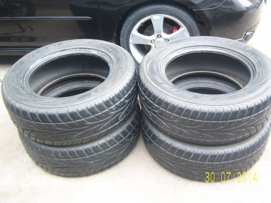 ยาง 265 60 18   ปี 10  4เส้น  ดอกหนา ยังใช้ได้อีกนาน