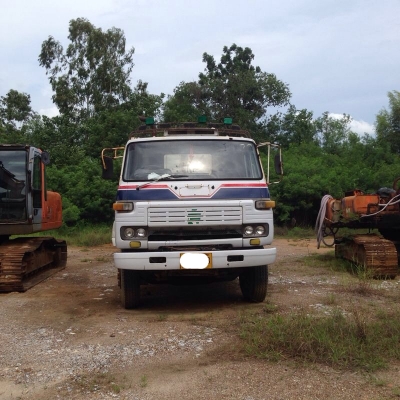 รถหัวลากพร้อมหางดั้ม2เพลา