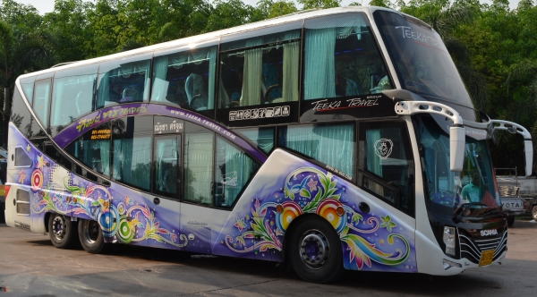 ขายรถบัสปรับอากาศ 2 ชั้น VIP