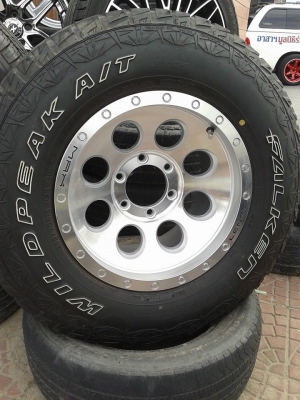 max lenso 16x9 + at 265/70/16 ปี 14 1ชุด สภาพ 99\%