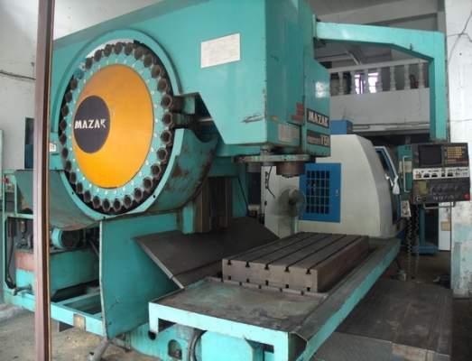 ขายถูกด่วน CNC M/C MAZAK FANUC 6M วิ่งได้ 1,050 x 650 mm. BT50 เครื่องแข็งแรงมาก กัดงานได้ดี ยังฟิตยังคุมค่างานได้ดี