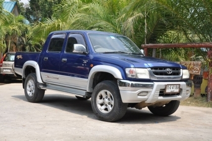 ขายดาวน์ ขายด่วน ขายถูก TOYOTA D4D Super Sport Cap4 4WD AUTO เบาะหนัง ปี2003 มือเดียวออกห้าง