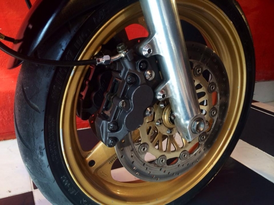 T&amp;T BIKE RAMA2ขายHONDA CB400 ปี94 เอกสารinvแท้ๆทุกฉบับราคาพิเศษเพียง 54500 ฿