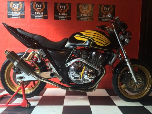 T&amp;T BIKE RAMA2ขายHONDA CB400 ปี94 เอกสารinvแท้ๆทุกฉบับราคาพิเศษเพียง 54500 ฿
