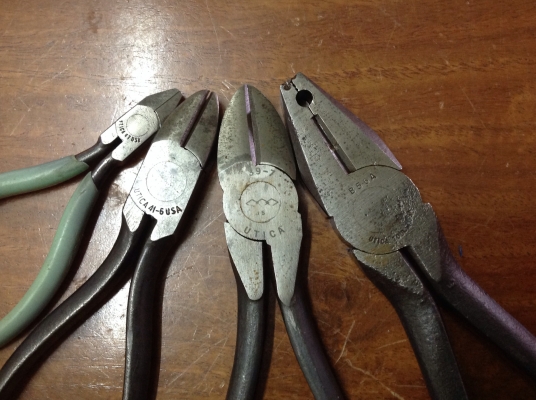 ขายคีมตัด VINTAGE UTICA หลายรุ่น 4" 6" 7.5" 8" ขายคีมตัด VINTAGE UTICA หลายรุ่น 4" 6" 7.5" 8"