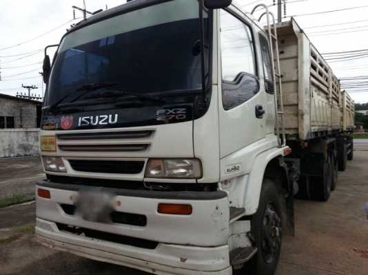 รถอีซูซุ 10 ล้อดั้ม  270 แรงม้า. ปี 47  ( ขายแม่ , ลูก )   สนใจติดต่อ 081 - 6079515