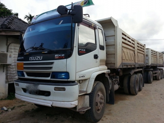 รถอีซูซุ 10 ล้อดั้ม  320 แรงม้า. ปี 51  ( ขายแม่ , ลูก )  สนใจติ ดต่อ 081 - 6079515