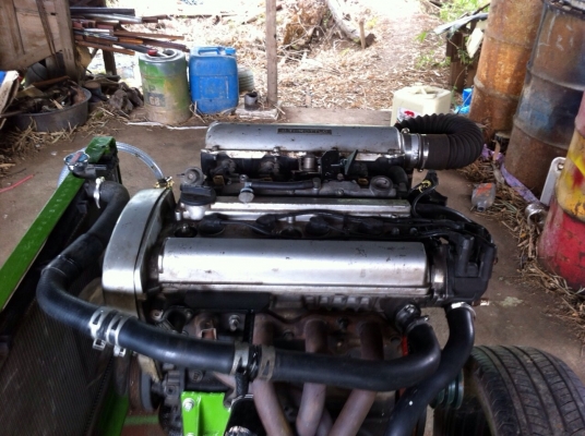 ขายเครื่องสูบน้ำใช้แก๊ส LPG 100\%ราคา 32000