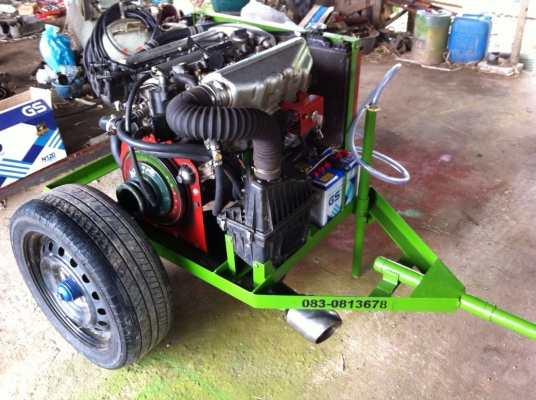 ขายเครื่องสูบน้ำใช้แก๊ส LPG 100\%ราคา 32000