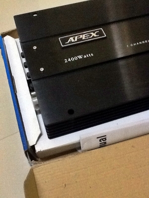 -ขายแอมป์ apex 2400w คลาส ab ขับซับ