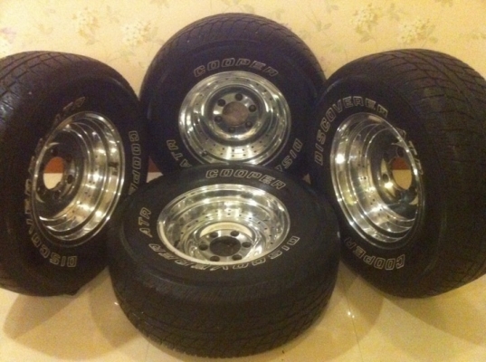 ขายล้อ 15 พร้อมยาง cooper สวยๆ