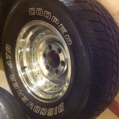 ขายล้อ 15 พร้อมยาง cooper สวยๆ