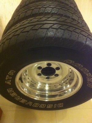 ขายล้อ 15 พร้อมยาง cooper สวยๆ