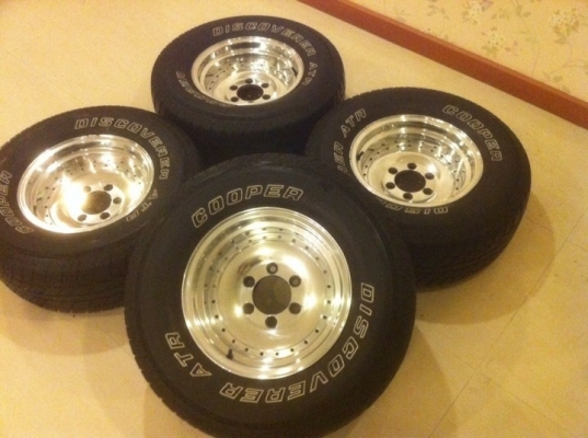 ขายล้อ 15 พร้อมยาง cooper สวยๆ