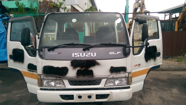 หัวตัดพร้อมเครื่อง พร้อมช่วงล่าง  nkr รุ่นใหม่  4HL 140 แรง จากนอกราคาถูก