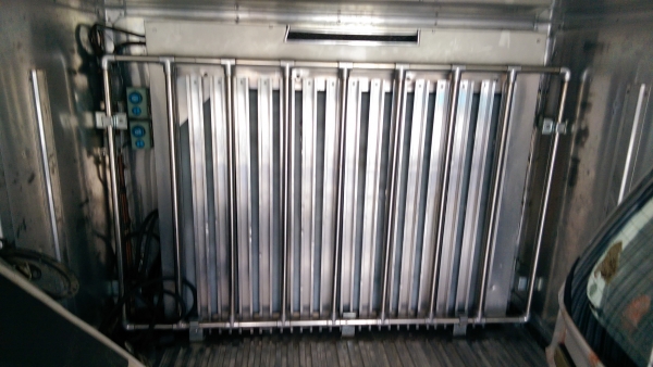 ตู้เย็นพร้อมเครื่องทำความเย็น ขนาดเล็ก ยาว 3 เมตร กว้าง 167