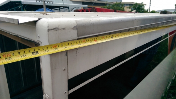 ตู้เย็นพร้อมเครื่องทำความเย็น ขนาดเล็ก ยาว 3 เมตร กว้าง 167