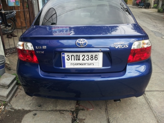 ขาย VIOS  S ตัวท๊อป ABS AIRBAG ไมค์ดิจิตอล สวยๆ ไม่เคยติดแก๊ส