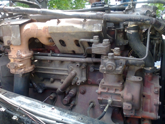 HINO 227 วางเครื่อง 2 K 260 แรงม้า ดัมพ์ มีระบบลากจูง