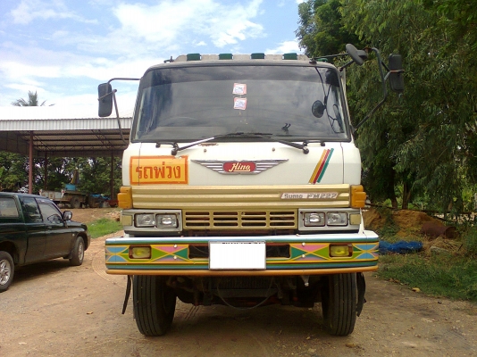 HINO 227 วางเครื่อง 2 K 260 แรงม้า ดัมพ์ มีระบบลากจูง
