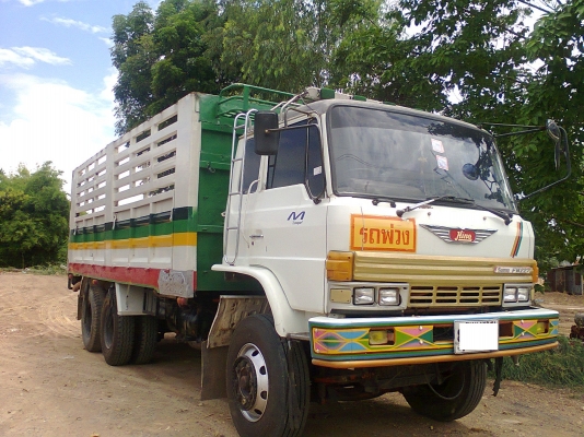 HINO 227 วางเครื่อง 2 K 260 แรงม้า ดัมพ์ มีระบบลากจูง