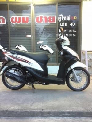 Honda Spacy i ปี 2556 ลายใหม่ทูโทน สีขาว ดำ รถสวยประหยัดน้ำมัน Honda Spacy i ปี 2556 ลายใหม่ทูโทน สีขาว ดำ รถสวยประหยัดน้ำมัน